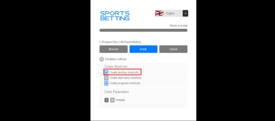 Установка Sports Betting