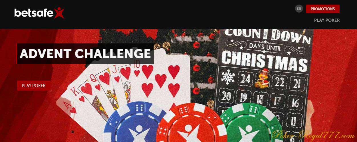 Betsafe Poker Advent Challenge