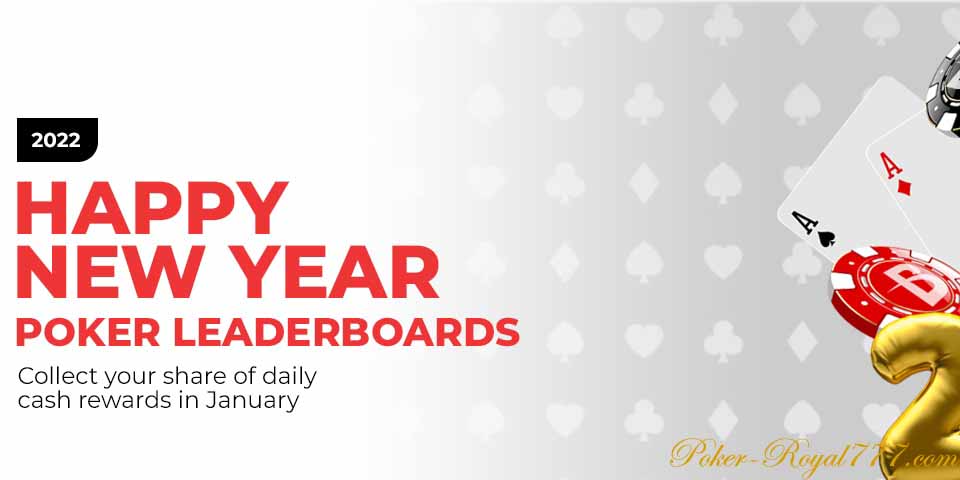 Betonline Happy New Year Poker leaderboards