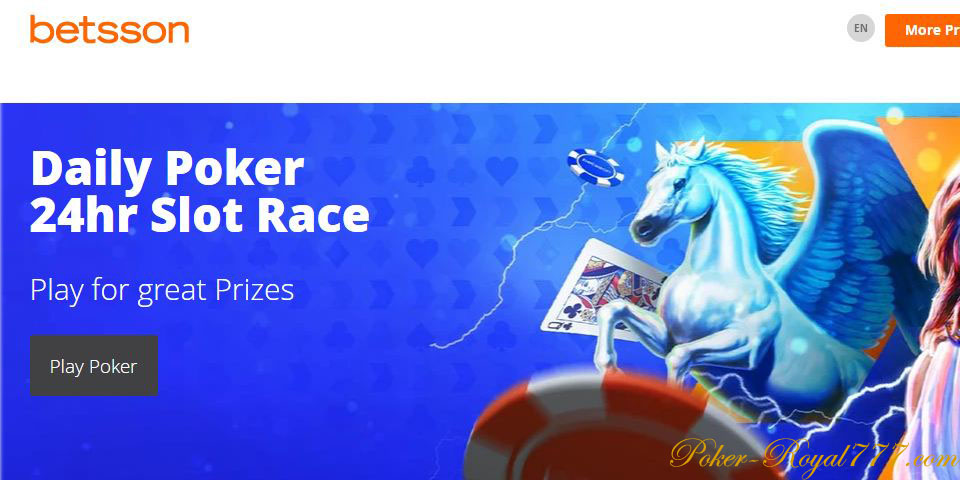 Betsson Daily Poker 24hr Slot Race