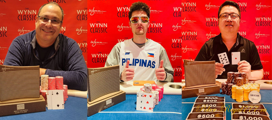 Дэвид Бейкер, Джереми Беккер и Бин Венг выиграли турниры Wynn Fall Classic
